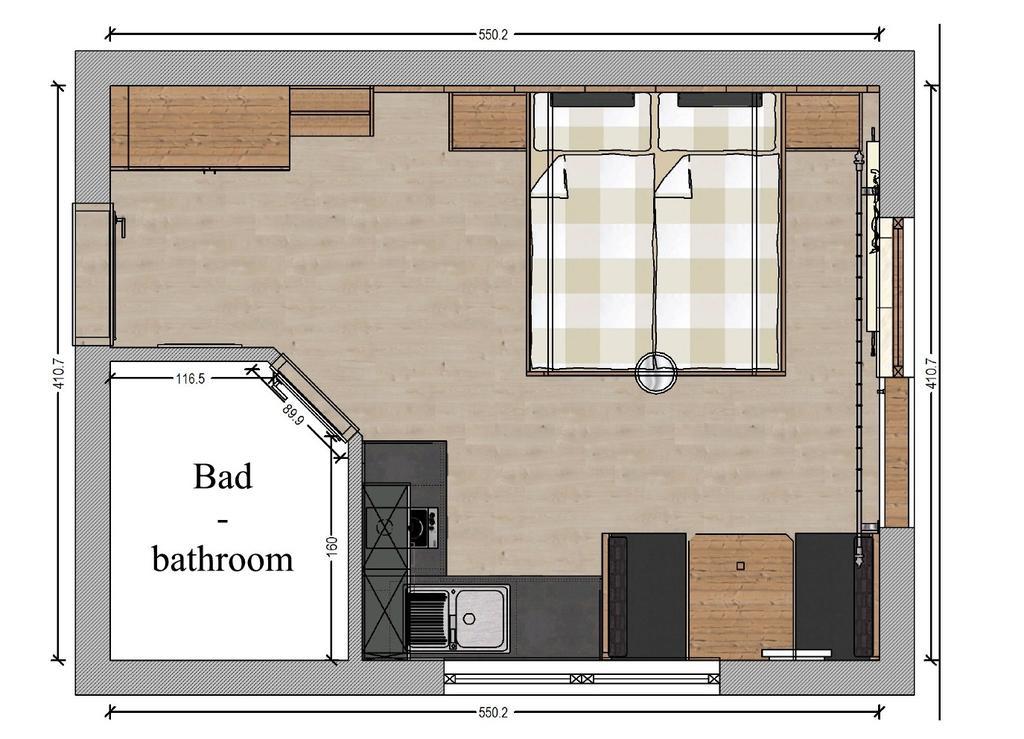 Haus Moosbrugger Hotell Bach  Exteriör bild